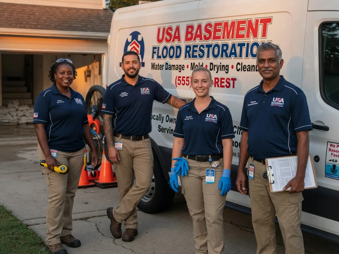 Basement Flood Cleanup company in Evansville, MN